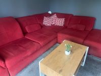 Couch rot mit Bettfunktion und Bettkasten Schleswig-Holstein - Henstedt-Ulzburg Vorschau