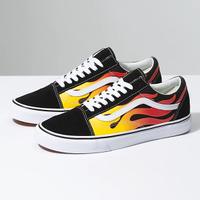 Vans 'Old Skool' mit Flammen Bayern - Rott Vorschau