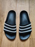 adidas Originals Black Adilette Slides Badelatschen Latschen Bayern - Erlangen Vorschau