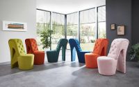 Schuhsessel Retro-Look Knopfsteppung Sofa diverse Farben NEU Nordrhein-Westfalen - Paderborn Vorschau