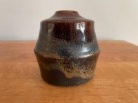 Vase Keramik Studiokeramik braun vintage Handarbeit Altona - Hamburg Lurup Vorschau