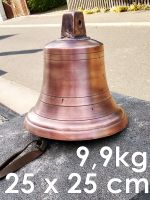 9,9kg Bronze Glocke 25x25cm Guss Schiff Boot Haus Guss Yacht 1900 Dresden - Klotzsche Vorschau