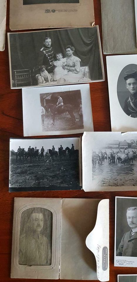 Militaria WW1 WW2 Historische Fotos - Fotokarton in Wiesbaden