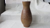 Vase - Blumenvase - Dekovase - Keramik - Steingut - Braun - 27cm Sachsen - Zwickau Vorschau