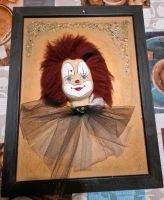 Wandbild Dekoration Maske Clown Harlekin Unikat Handarbeit Niedersachsen - Lemgow Vorschau