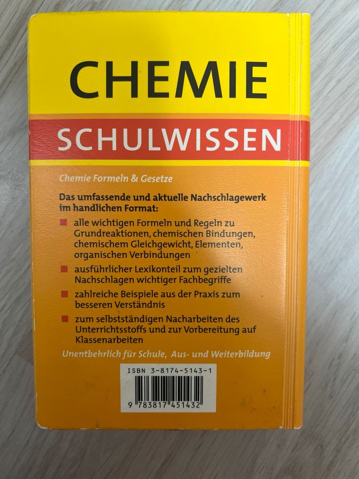 Formeln und Gesetze „Chemie“ in Köln