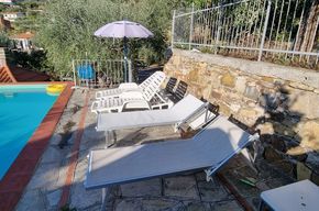 Ferienwohnung mit Pool, am Meer, Italien, Ligurien in Riesenbeck