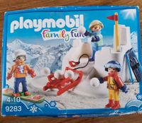 Playmobil Family Fun 9283 Wintersport, Schnellballschlacht Baden-Württemberg - Karlsdorf-Neuthard Vorschau