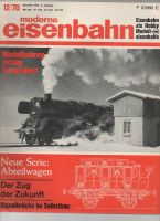 Zeitschrift: Moderne Eisenbahn 12/70 Nordrhein-Westfalen - Kerpen Vorschau