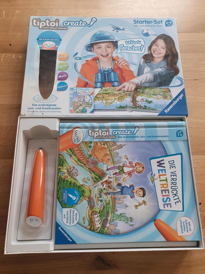 Ravensburger tiptoi creative Starter Set die verrückte Weltreise in Brannenburg