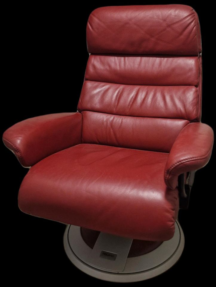 Recaro Stressless Relax Sessel mit Hocker in Stuttgart