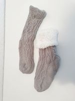 Weiche Kuschelsocken grau Winter Warm Strick dick gefüttert 35-39 Bayern - Münchberg Vorschau