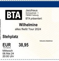 1 Ticket Konzert Wilhelmine Freiburg 08.05. Baden-Württemberg - Maulburg Vorschau