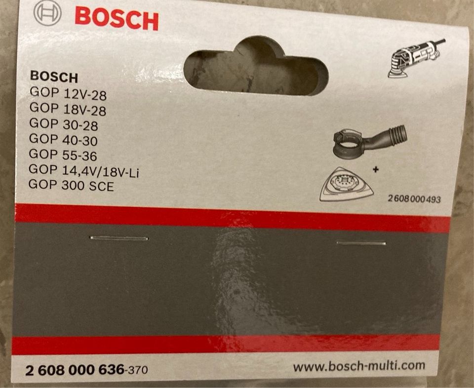 Bosch GOP Absaugung multitool oszillier Schleifer in Möhrendorf