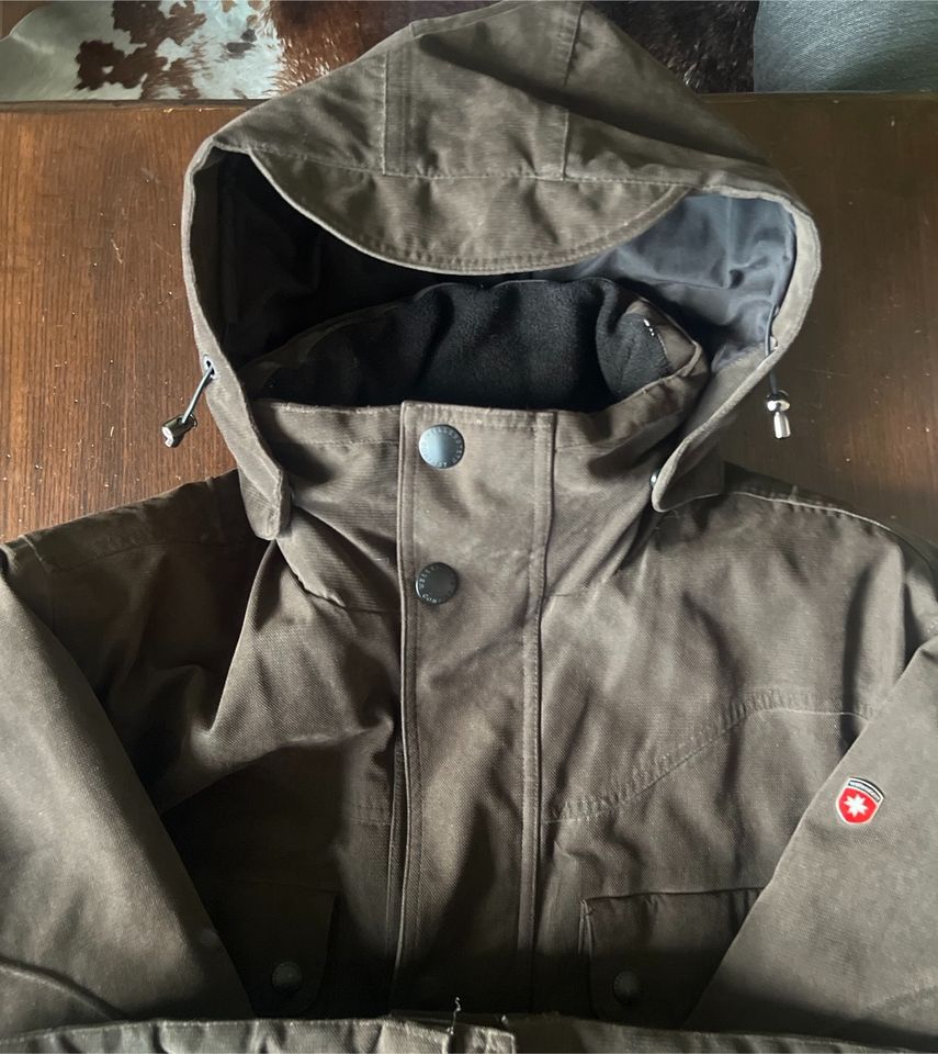 Wellensteyn XL männer jacke kurzer parka braun winter motoro in Augsburg