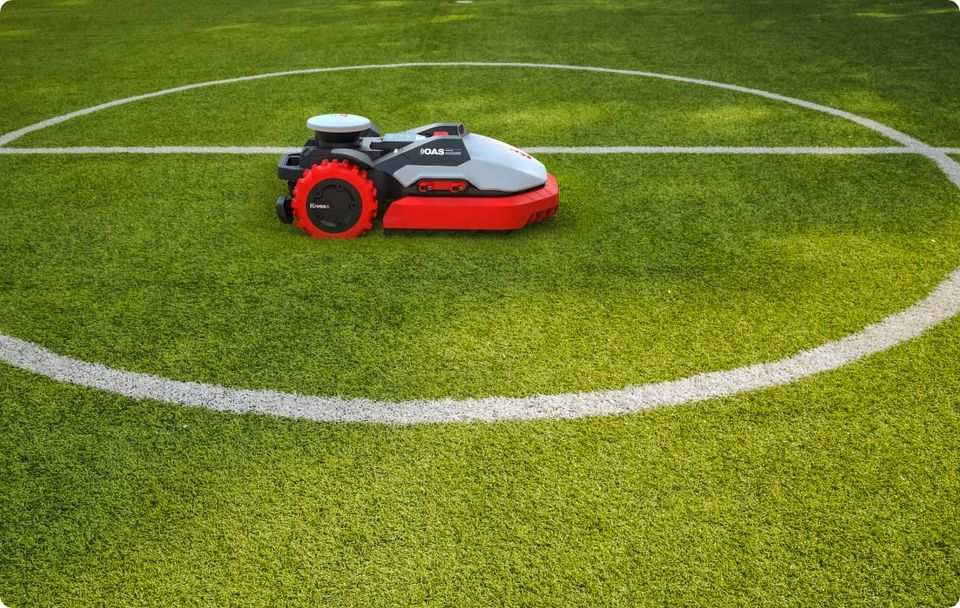 Kress Segway RTK GPS Mähroboter kabellos ohne Begrenzungskabel in