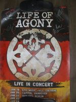 Life of Agony: 3 CDs, DEU 2016 Signiertes Tourplakat+Tourshirt XL Kr. Dachau - Dachau Vorschau