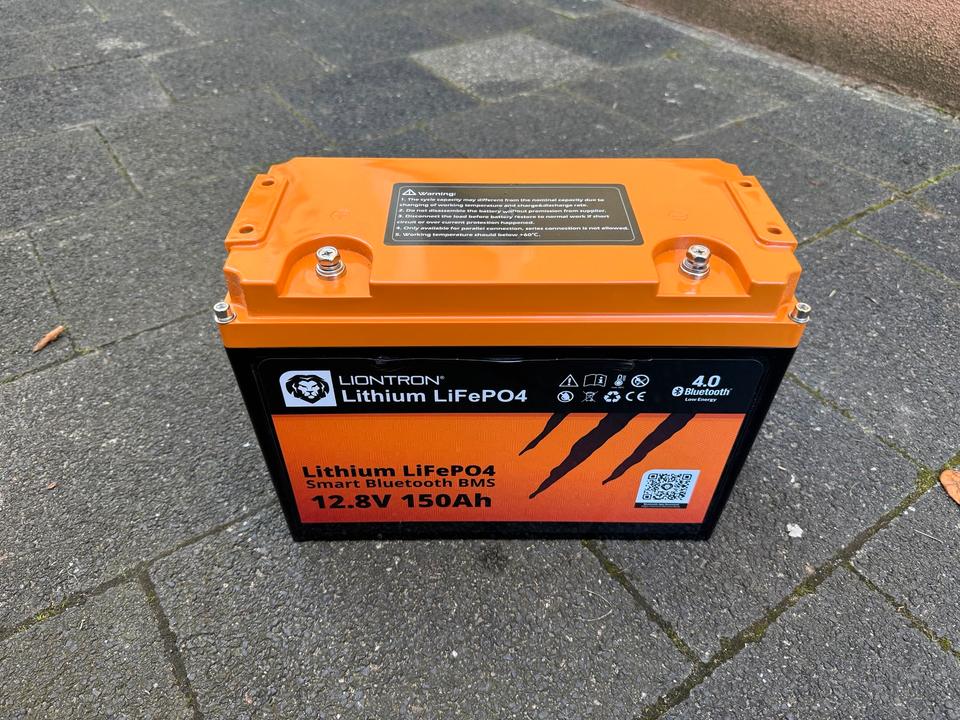 Liontron 150Ah 12V LiFePO4 Lithium Batterie Wohnmobil BMS < 50 z in Frankfurt am Main