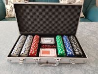 Pokerkoffer 300 Chips mit zwei Kartendecks und Würfeln Berlin - Spandau Vorschau