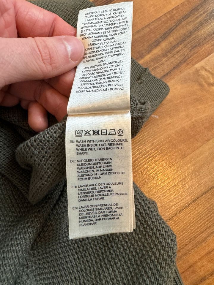 Gant Strickjacke Cardigan khaki XL in Lüneburg