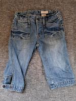 H&M Jeans Gr 140 134 Hose 3/4 toll zu Shirt Bluse Top Bermuda Nordrhein-Westfalen - Lichtenau Vorschau
