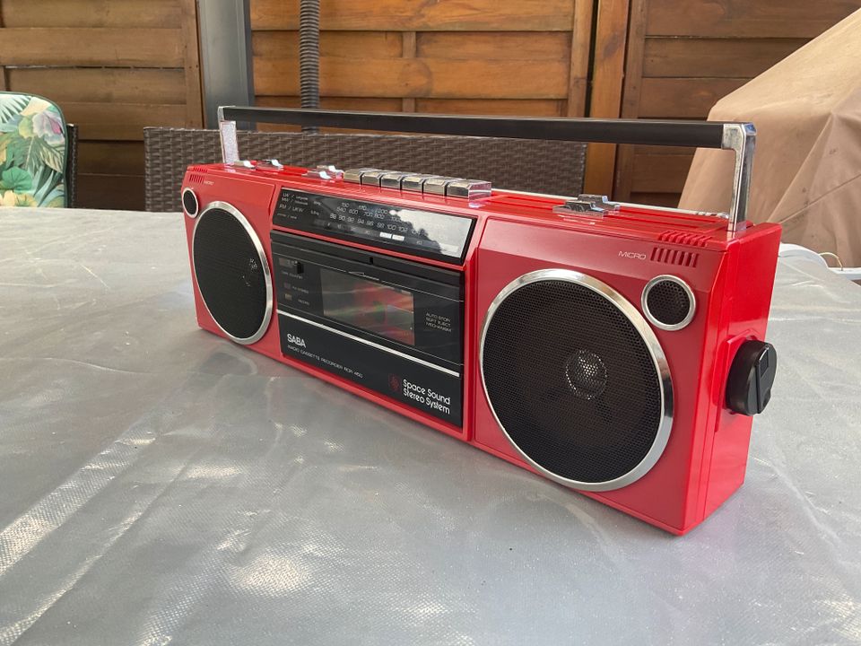 Saba RCR 450 Ghettoblaster Radio Kassetten in Embsen