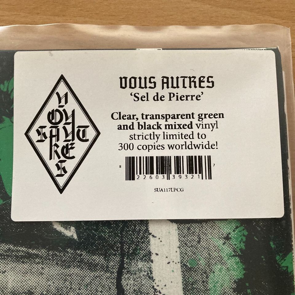 Vous Autres - Sel de Pierre ltd Vinyl LP in Marbach am Neckar