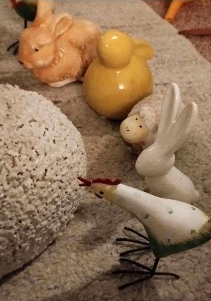 8 x Dekoration für Ostern Deko Hase Schaf Osterfest in Böblingen