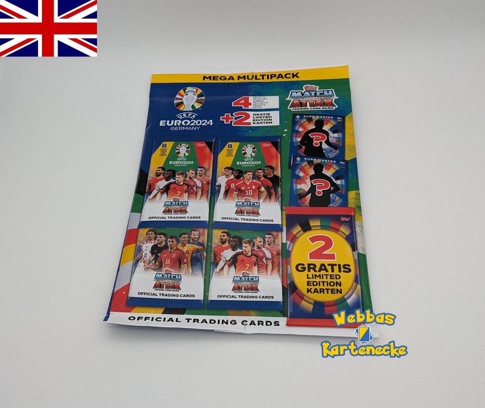 Topps Match Attax EURO 2024 EM Booster Display Starter Tin Eco in München