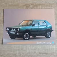 VW Country Golf Prospekt 1989 Baden-Württemberg - Langenau Vorschau