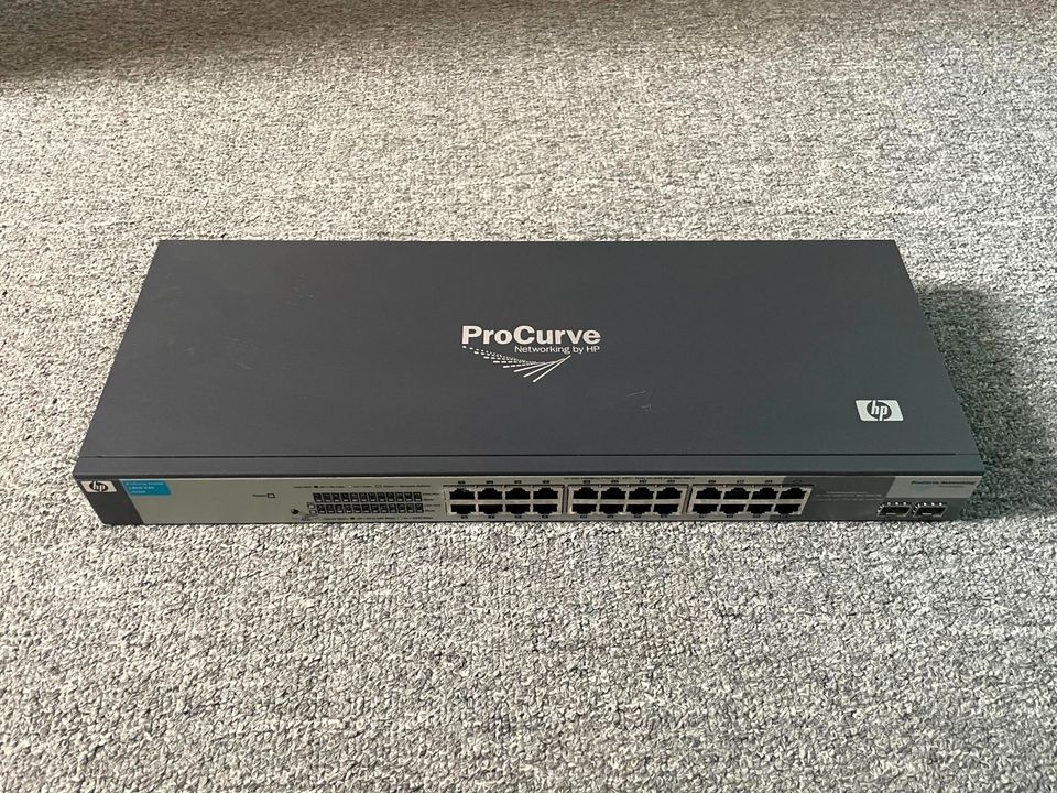 HP 1800-24G - 24 Port Gigabit Switch - Netzwerk - J9028B in Dannenberg (Elbe)