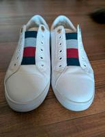 Tommy Hilfiger, Sneaker, Schuhe, Slipper, weiß, neuwertig, 38 Sachsen - Zwoenitz Vorschau