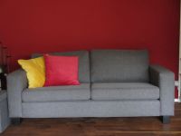 Sofa, wunderschön und sehr bequem, 3-Sitzer BAS, Bezug grau Nordrhein-Westfalen - Kaarst Vorschau