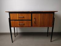 Vintage Kommode 60er 70er Jahre Zebrano Sideboard 90 cm breit Dortmund - Innenstadt-West Vorschau