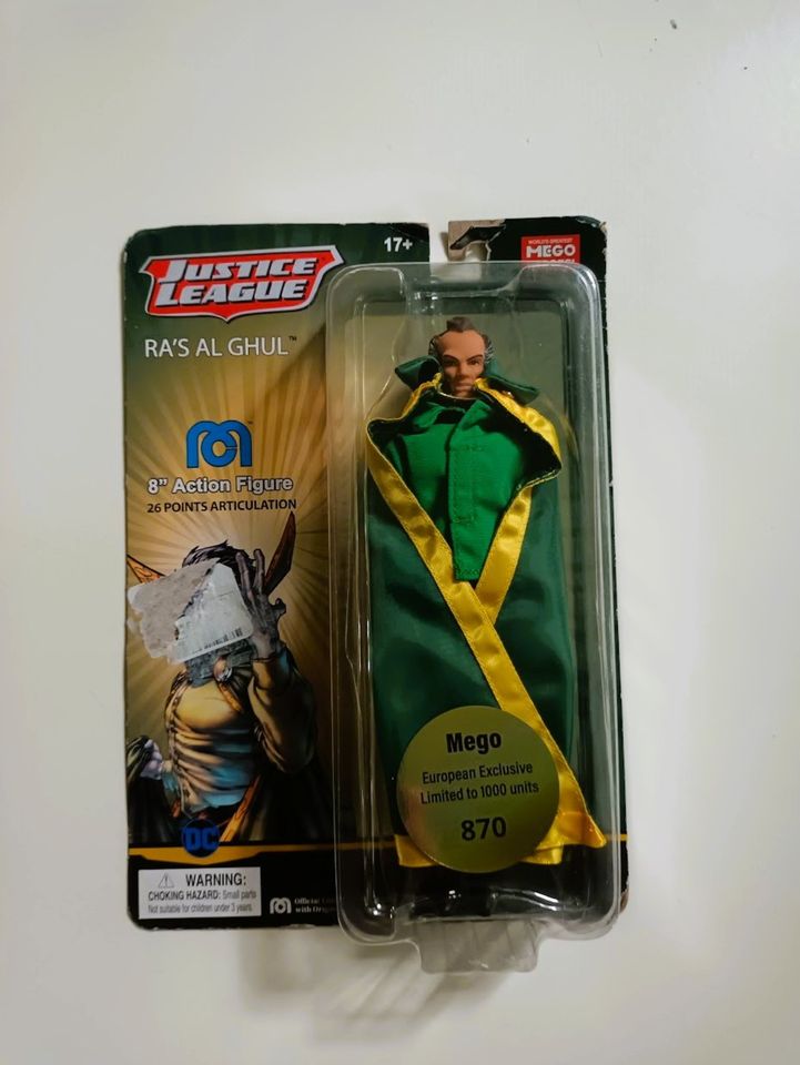 Mego DC Comics Ra´s Al Ghul Limited Actionfigur Neu in Stuttgart