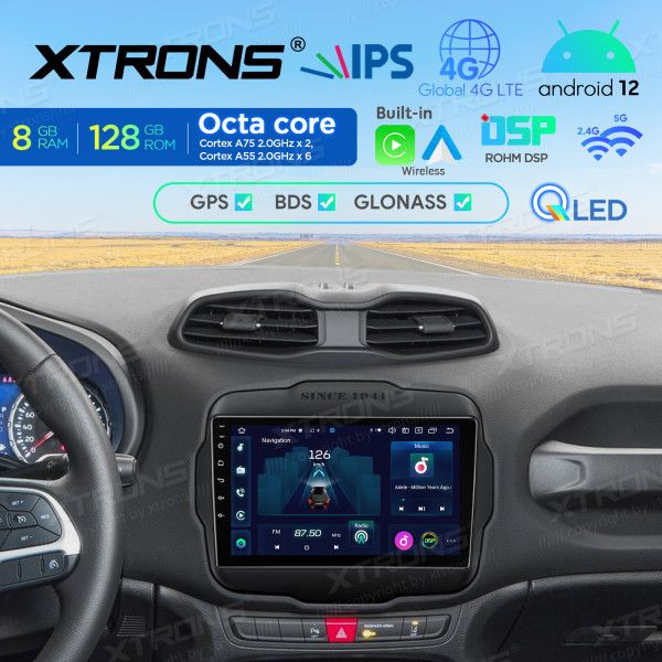 Android Autoradio IXP92RGJ Jeep Renegade 8GB+128GB in Burghausen