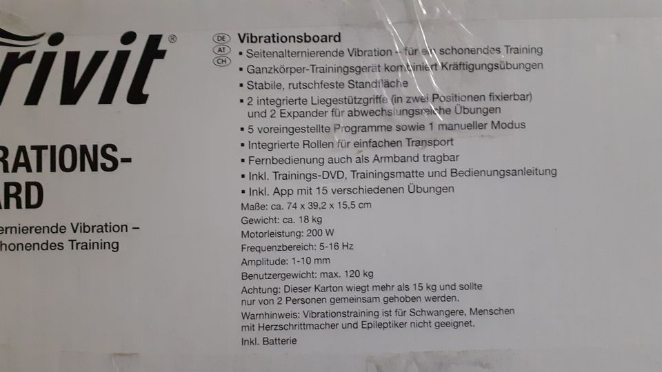 Vibrationsboard in Hannover