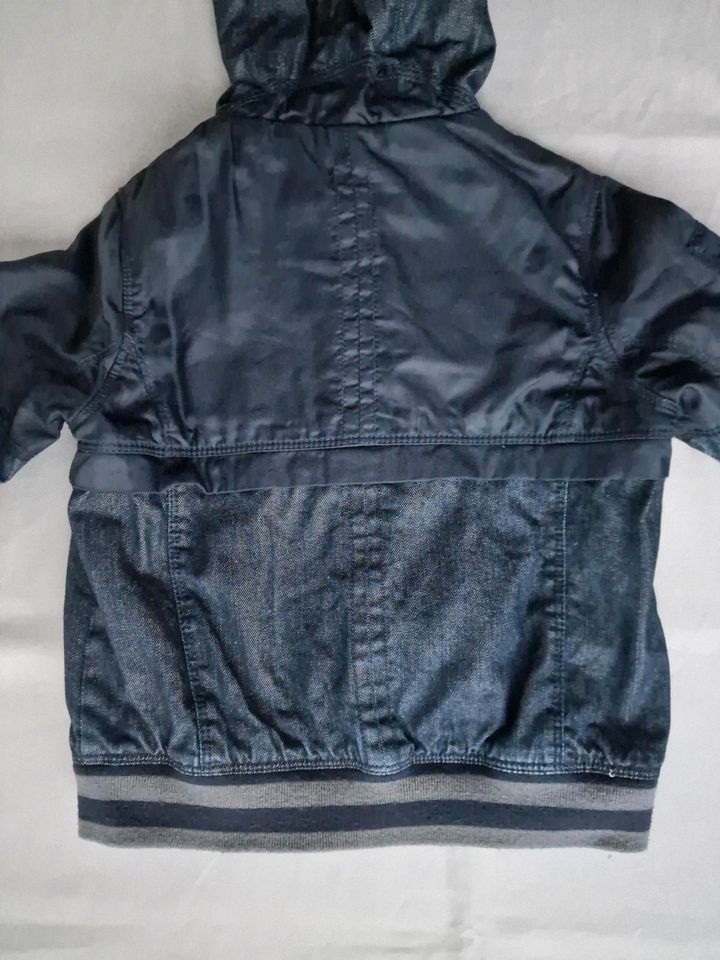 Okaidi Übergangsjacke, Jacke, Gr. 116, dunkelblau, Jeans in Dortmund