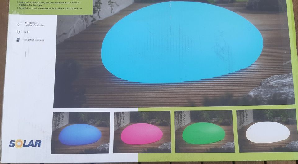 Livarno Home LED Solarleuchte Stein 40 x 16 x 30 cm B x H x T in Sachsen -  Bad Gottleuba-Berggießhübel | eBay Kleinanzeigen ist jetzt Kleinanzeigen