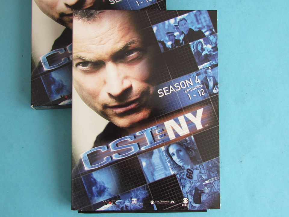 CSI:NY - 3x DVD - Season 4 - Episoden 1-12 in Alfter