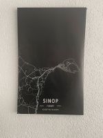 Leinwand Karte Sinop 85x55cm Stuttgart - Möhringen Vorschau