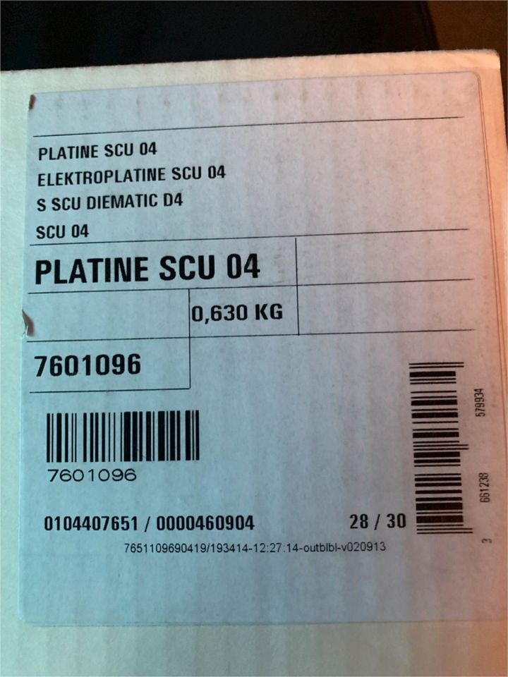 Remeha Platine SCU-04 SCU D4 7601096 Neu in Leonberg