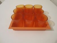 9 kleine Teelichthalter mit Tablett gegen 1 Glas Marmelade Nordrhein-Westfalen - Wermelskirchen Vorschau