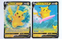 Pokemon Karten Pikachu V Karte Kinder Geburtstag Geschenk Baden-Württemberg - Leonberg Vorschau