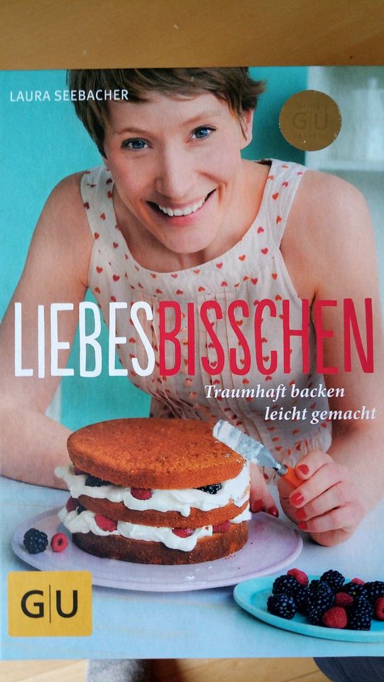 Neu/unbenutzt Backbuch "LiebesBisschen" Laura Seebacher in Bad Kreuznach