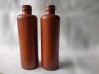 Zwei Flaschen aus Salzglasur als Vasen oder Deko-Artikel Niedersachsen - Harsefeld Vorschau
