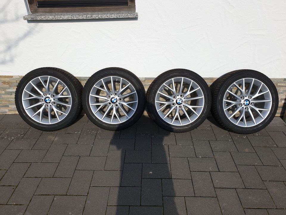 4 Orig. BMW Winterräder, 17“ Silber, 1-er F20/21, 2-er F22/23 in Eschenburg