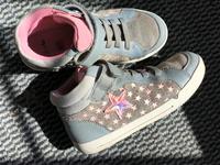 clarks high sneaker Mädchen grau rosa Stern 29,5 Saarland - Bous Vorschau