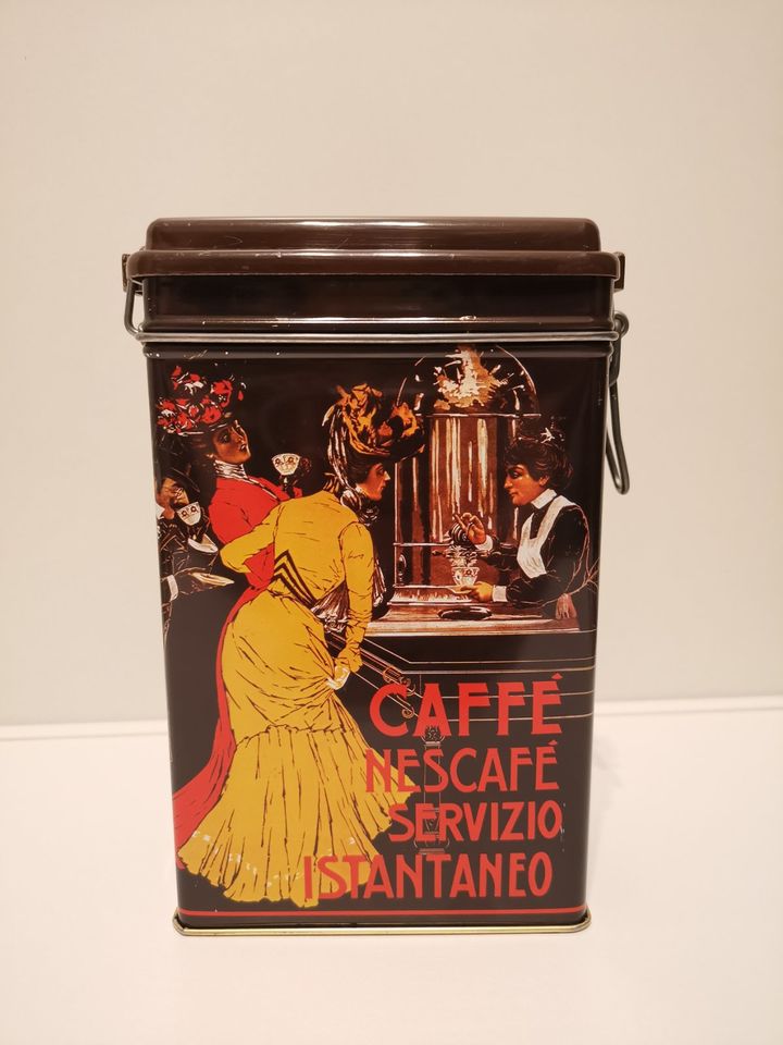 NESCAFE Kaffe Blech Dose Behälter Box retro vintage aroma sammler in Köln