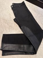 Burberry Brit Jeans Hose Ledereinsatz Schwarz Gr. 31 Skinny Leg Niedersachsen - Stade Vorschau